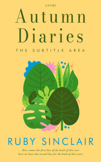 2D view of Marigold Yellow #17142 - Premade Nature Book Cover