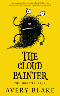 2D view of Ripe Lemon #17193 - Premade Abstract Book Cover | BookCoverZone