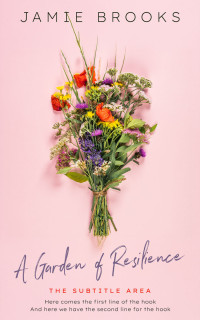 2D view of Azalea #17248 - Premade Abstract Book Cover