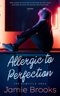 2D view of Petite Orchid #17256 - Premade Teen & Young Adult Book Cover