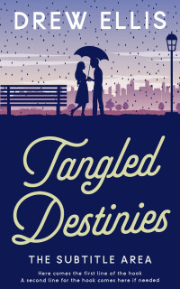 2D view of Pink Swan #17304 - Premade Romance Book Cover