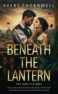 2D view of Premade Romance Book Cover - Laser