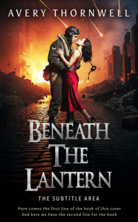 2D view of Antique Brass #17367 - Premade Romance Book Cover