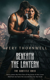 2D view of Premade Romance Book Cover - Outer Space