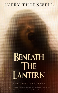 2D view of Coffee Bean #17402 - Premade Mystery & Thriller & Suspense Book Cover