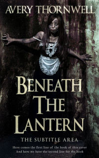 2D view of Cod Gray #17414 - Premade Horror Book Cover