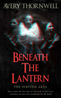 2D view of Cod Gray #17416 - Premade Horror Book Cover