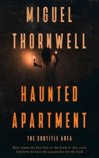 2D view of Red Damask #17472 - Premade Horror Book Cover