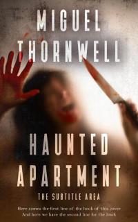 2D view of Saddle #17482 - Premade Horror Book Cover