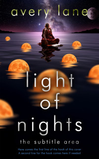 2D view of Antique Brass #17536 - Premade Fantasy Book Cover