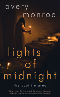 2D view of Thunder #17542 - Premade Mystery & Thriller & Suspense Book Cover