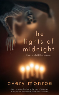 2D view of Bistre #17545 - Premade Horror Book Cover