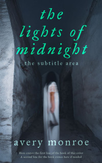 2D view of Ebony Clay #17550 - Premade Horror Book Cover