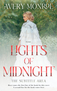 2D view of Quill Gray #17621 - Premade Fantasy Book Cover