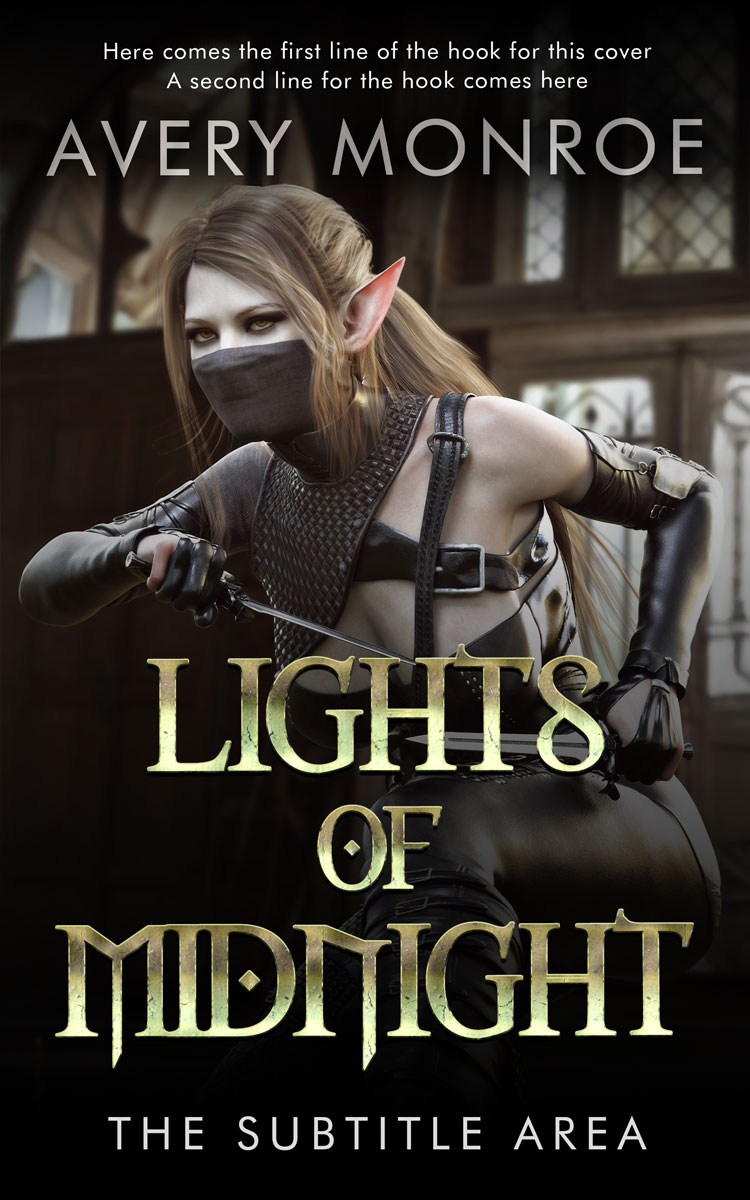 2D view of Zeus #17637 - Premade Fantasy Book Cover | BookCoverZone*