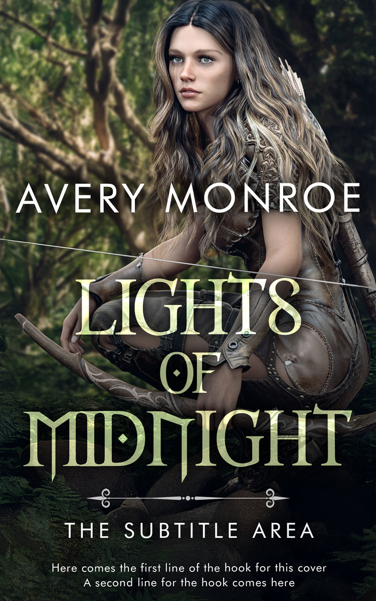 2D view of Heavy Metal #17646 - Premade Fantasy Book Cover | BookCoverZone*