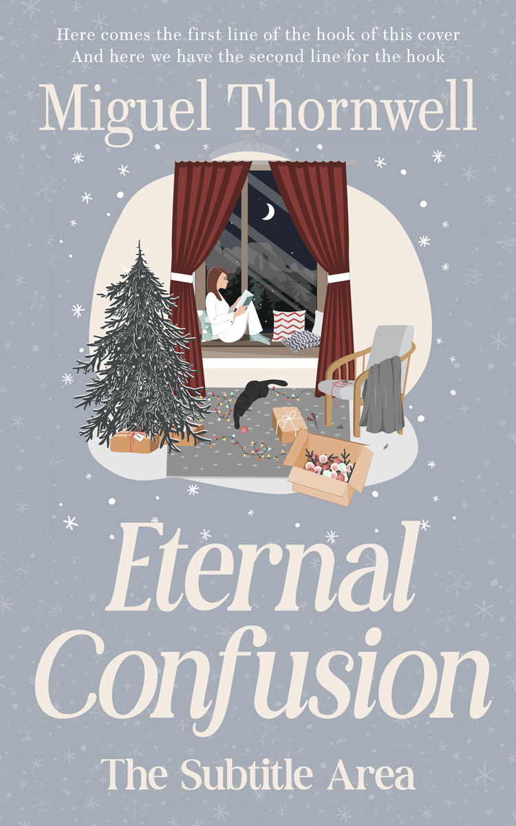 2D view of Premade Romance Book Cover - Unknown