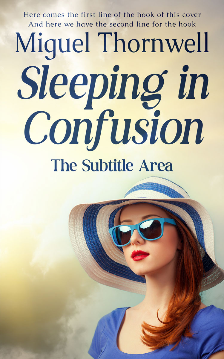 2D view of White Rock #17658 - Premade Chick Lit Book Cover | BookCoverZone*