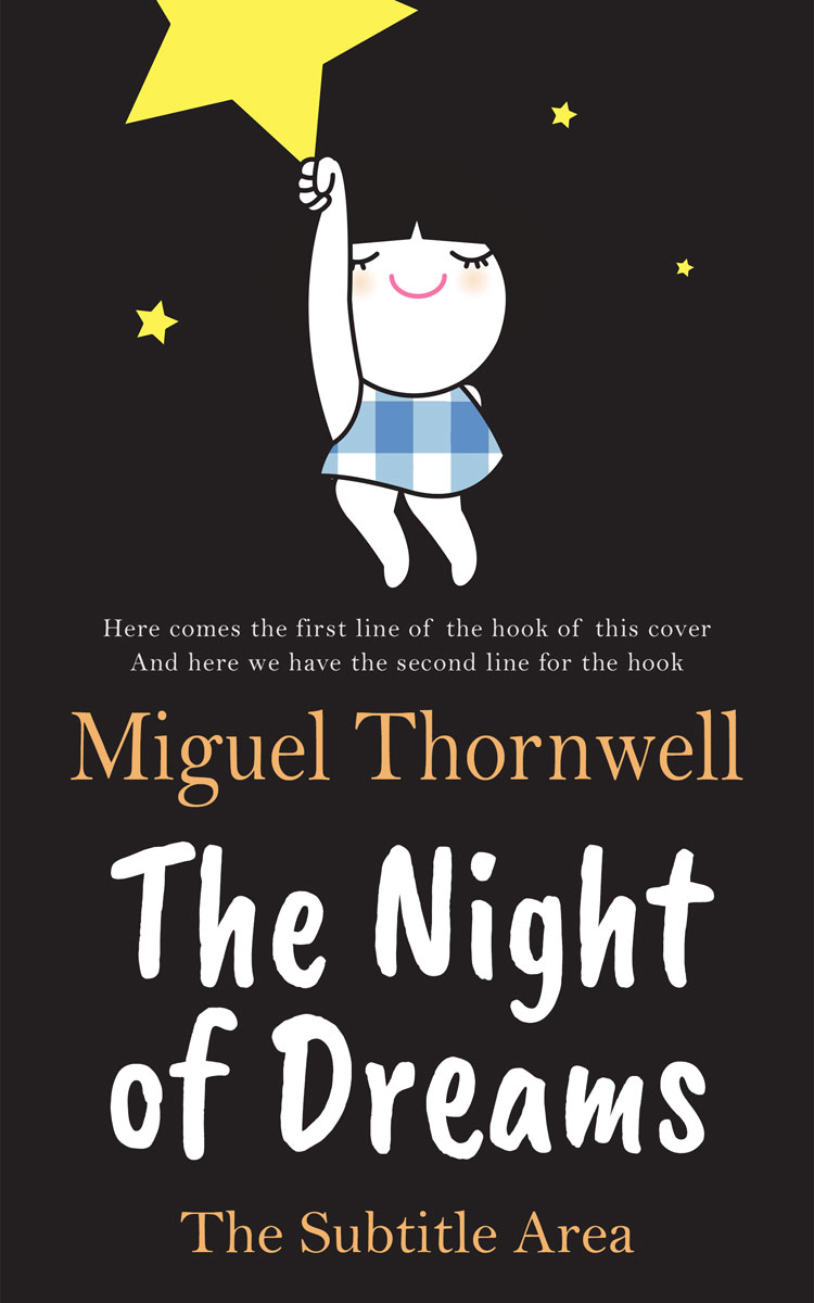 2D view of Thunder #17669 - Premade Children's Book Cover | BookCoverZone*