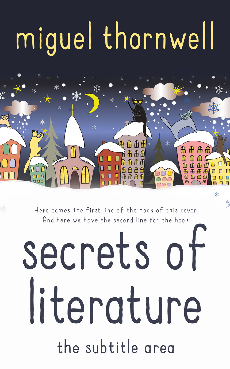 2D view of Premade Chick Lit Book Cover - Sapling