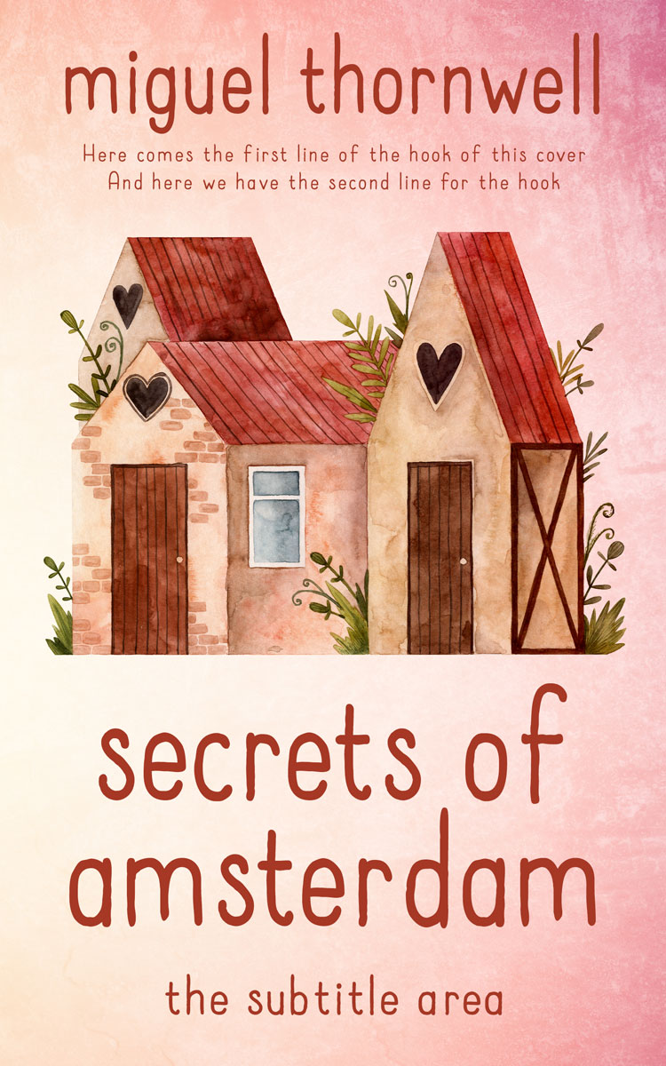 2D view of Premade Children's Book Cover - Givry