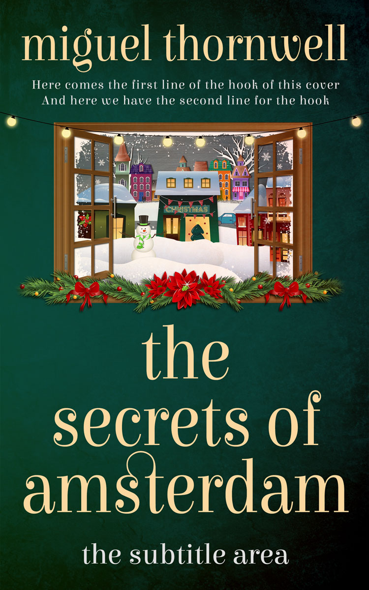 2D view of Premade Literary Fiction Book Cover - Celtic