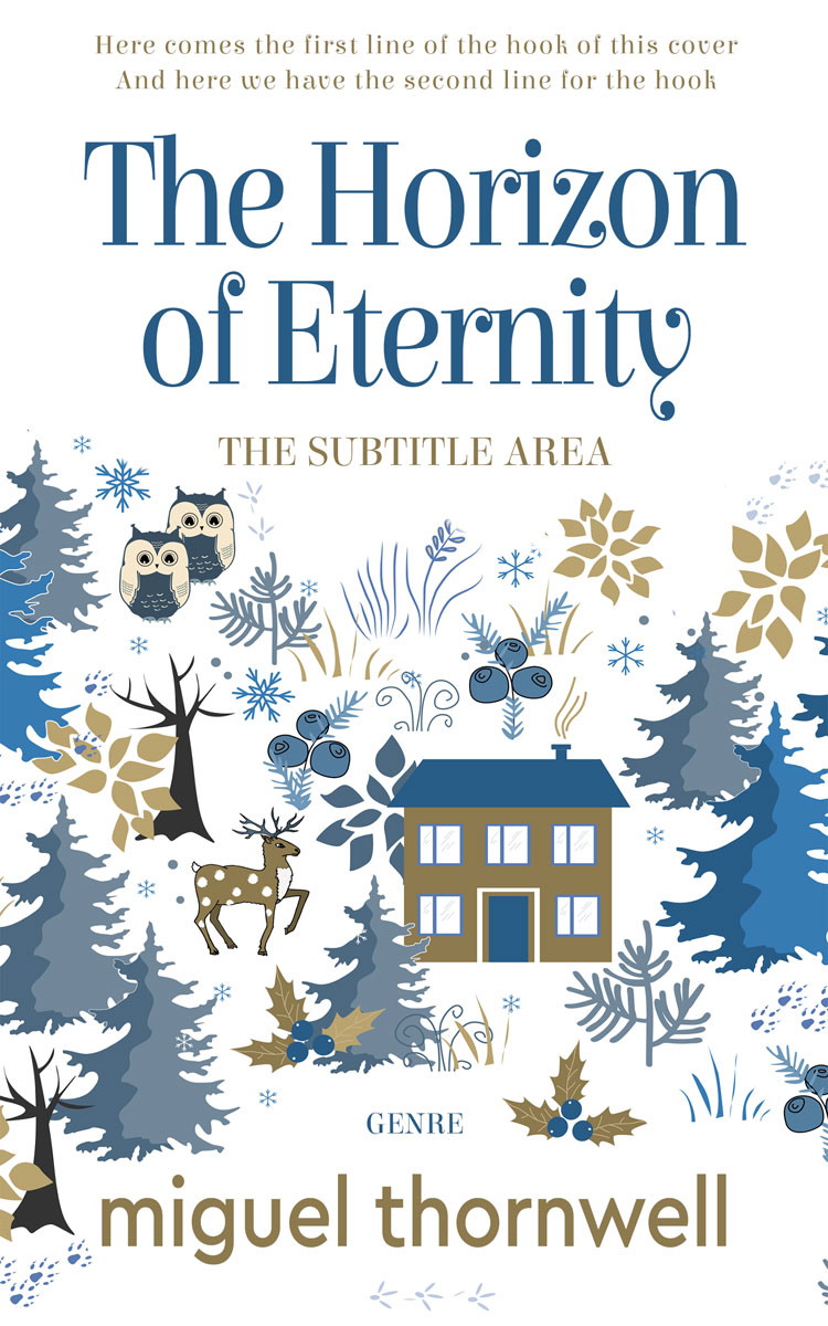 2D view of Premade Literary Fiction Book Cover - Gunsmoke