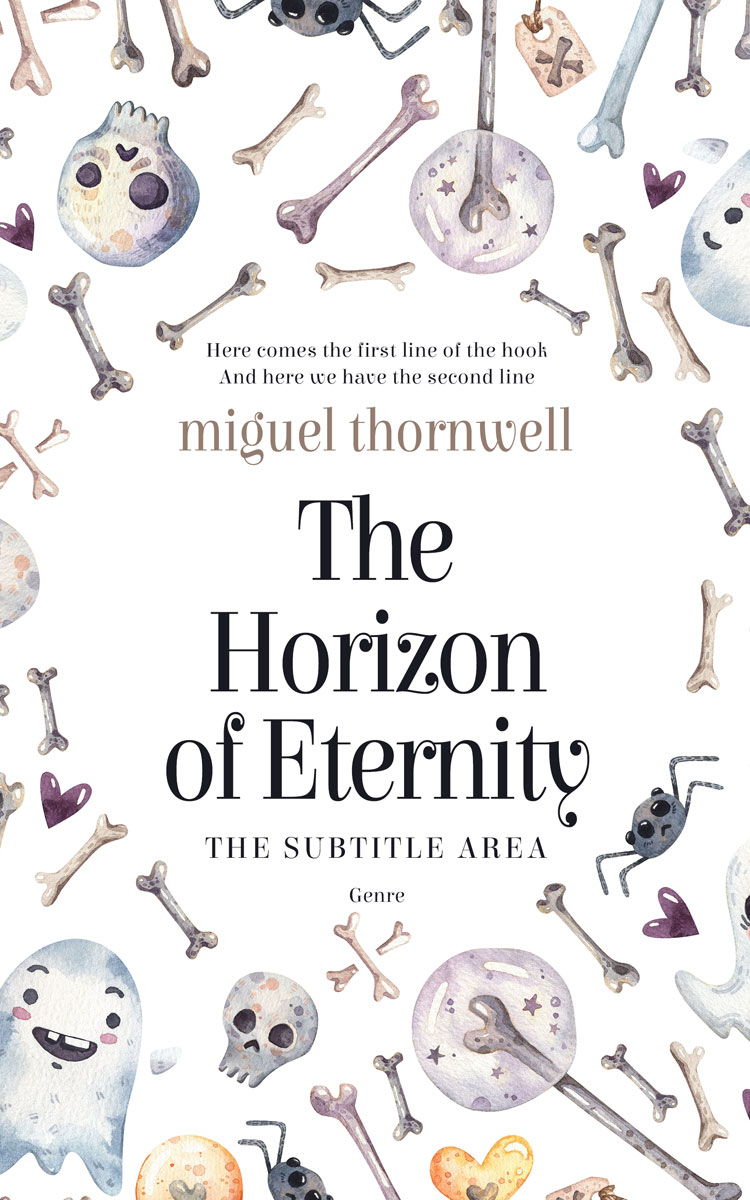 2D view of Premade Children's Book Cover - Swiss Coffee