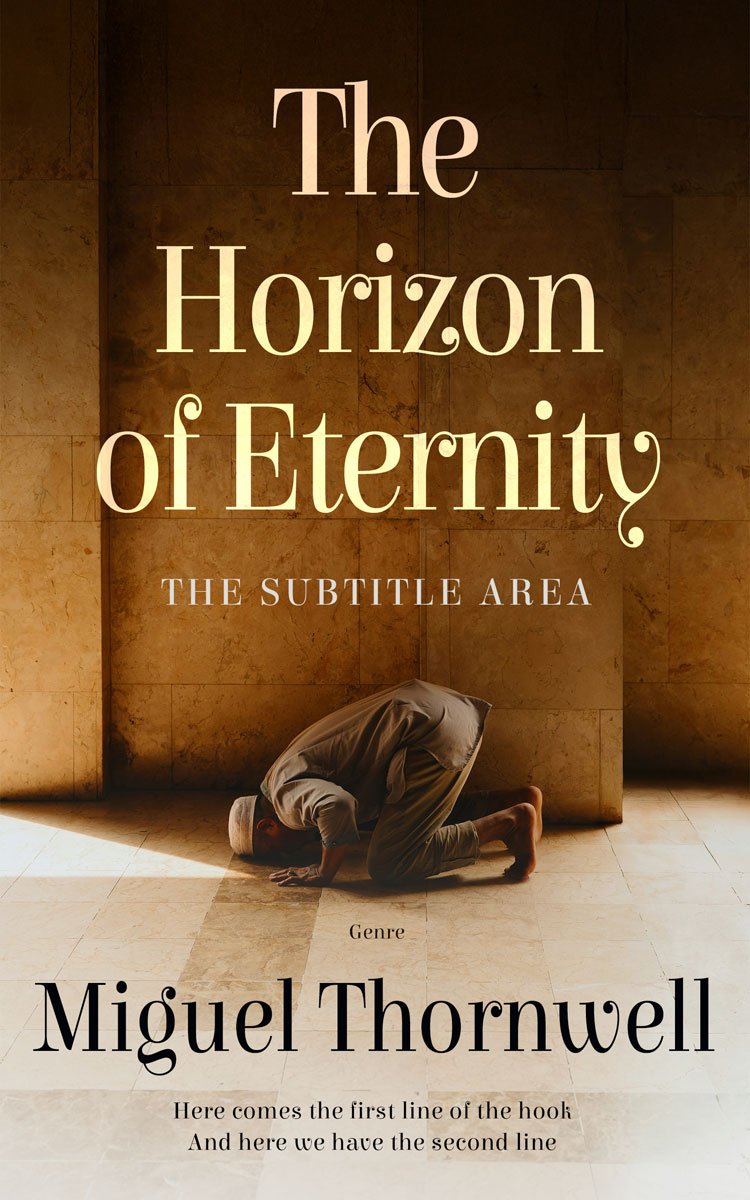 2D view of Premade Religion & Spirituality Book Cover - Cioccolato