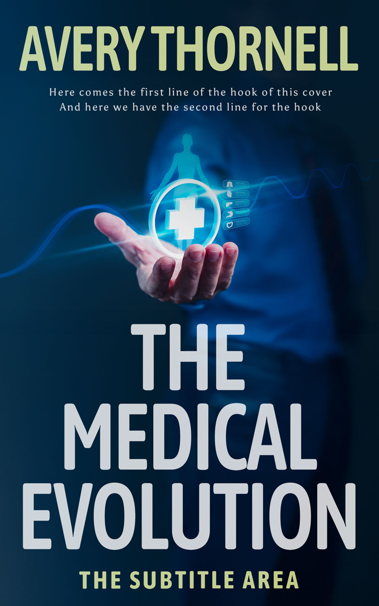 2D view of Custom & Premade Science & Nature Book Cover - Deep Cove #17732 | BookCoverZone*