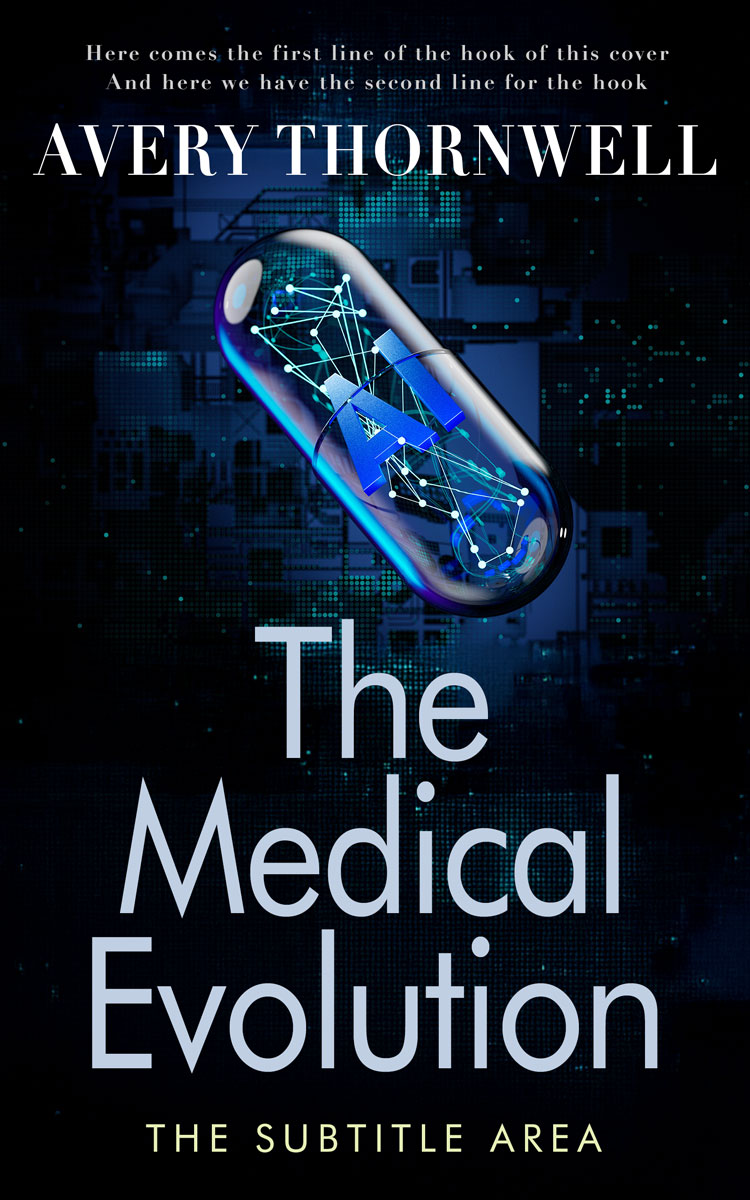 2D view of Custom & Premade Science Fiction Book Cover - Ebony #17736 | BookCoverZone*