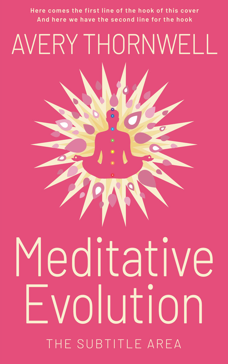 2D view of Custom & Premade Health & Mind & Body Book Cover - Cranberry #17744 | BookCoverZone*