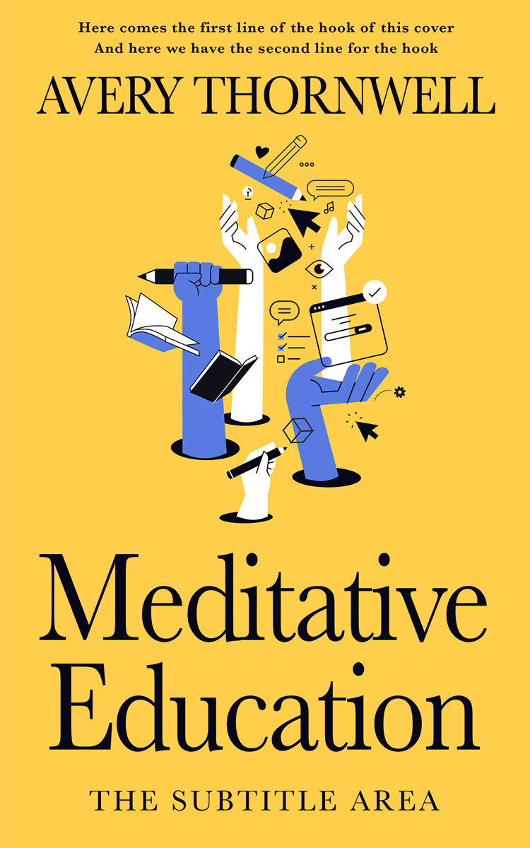 2D view of Custom & Premade Self-Improvement & Self-Help Book Cover - Saffron Mango #17747 | BookCoverZone*