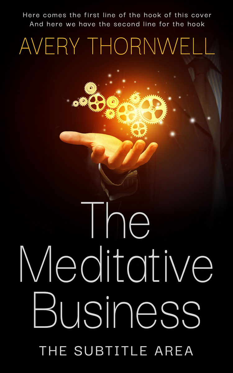 2D view of Custom & Premade Self-Improvement & Self-Help Book Cover - Asphalt #17760 | BookCoverZone*