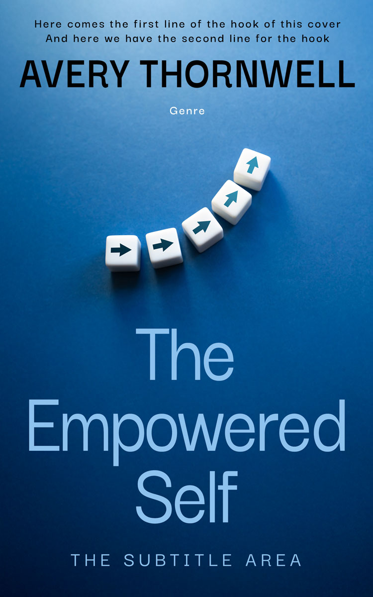 2D view of Custom & Premade Self-Improvement & Self-Help Book Cover - Venice Blue #17772 | BookCoverZone*