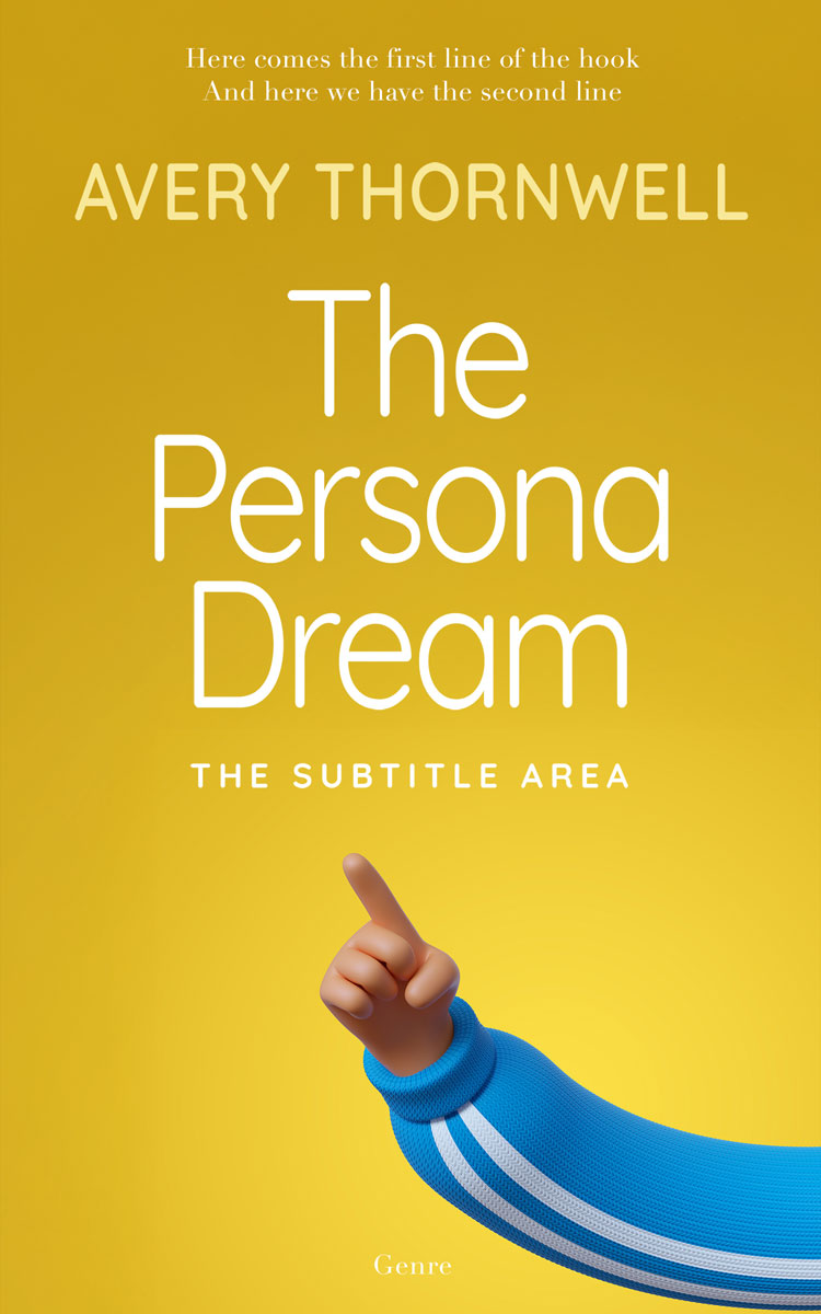 2D view of Custom & Premade Business Book Cover - Golden Grass #17777 | BookCoverZone*