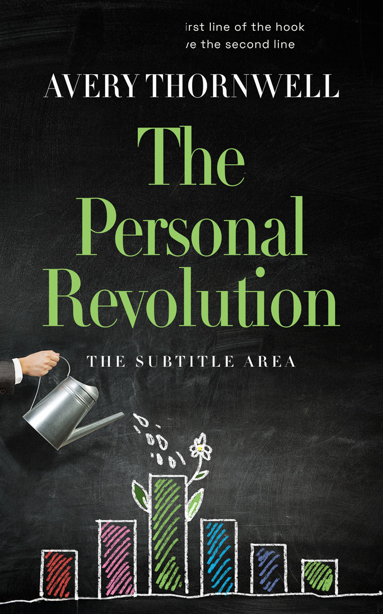 2D view of Custom & Premade Self-Improvement & Self-Help Book Cover - Heavy Metal #17783 | BookCoverZone*