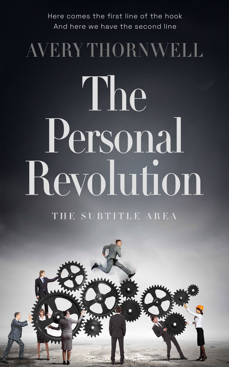 2D view of Custom & Premade Self-Improvement & Self-Help Book Cover - Shark #17785 | BookCoverZone*