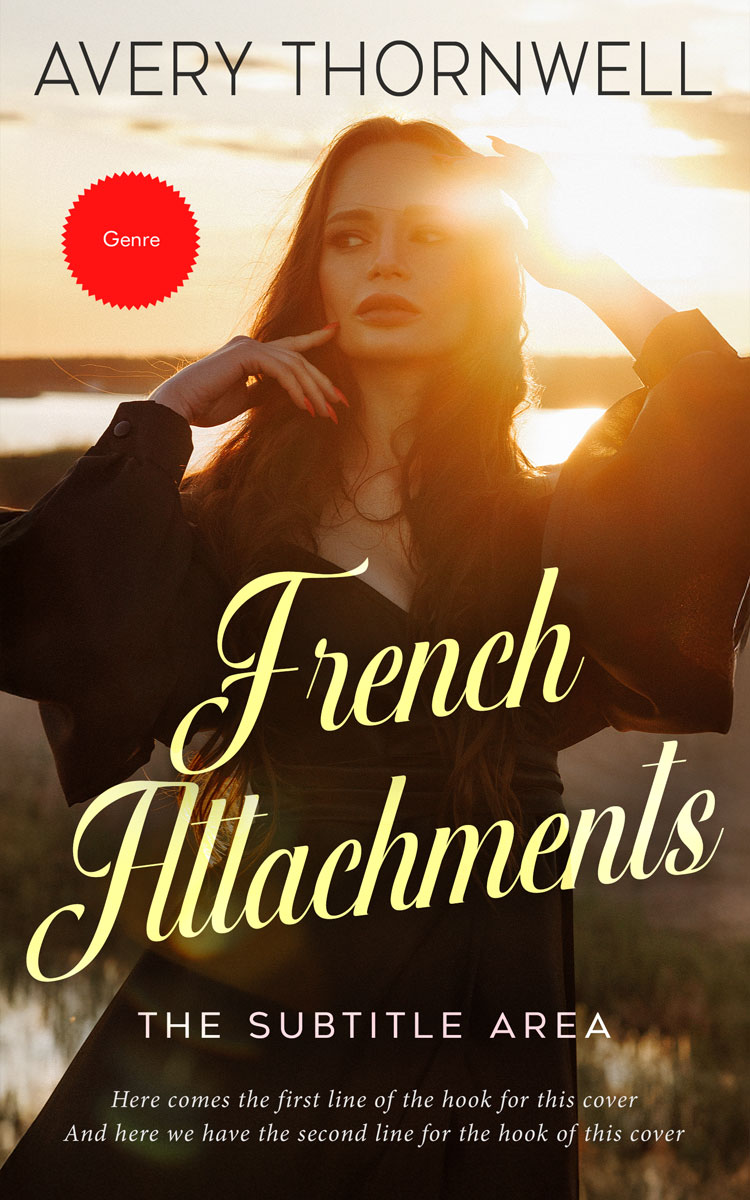 2D view of Custom & Premade Romance Book Cover - Pancho #17794 | BookCoverZone*