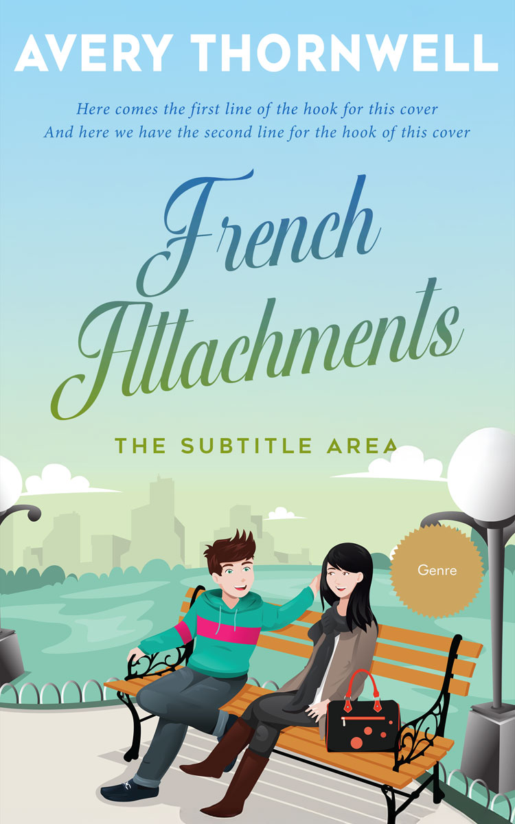 2D view of Custom & Premade Romance Book Cover - Ziggurat #17798 | BookCoverZone*