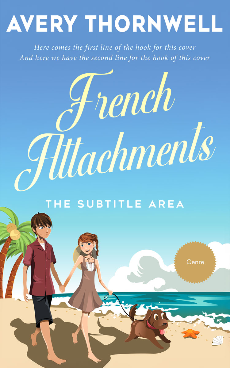 2D view of Custom & Premade Romance Book Cover - Viking #17800 | BookCoverZone*