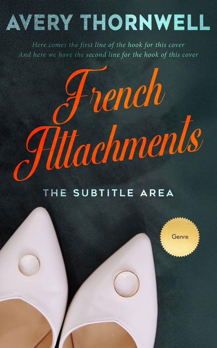 2D view of Premade Nonfiction Book Cover - Cameo