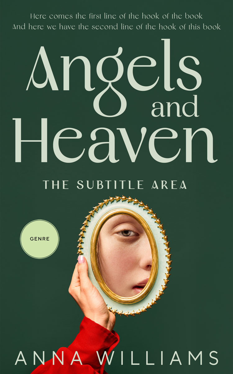 2D view of Premade Surreal Book Cover - Everglade #17812 | BookCoverZone*