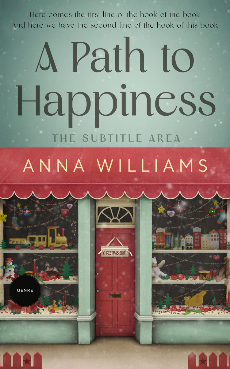 2D view of Custom & Premade Children's Book Cover - Lemon Grass #17820 | BookCoverZone*