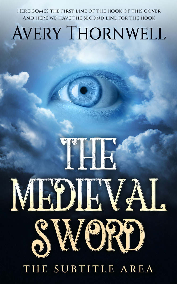 2D view of Premade  Book Cover - Big Stone #17831 | BookCoverZone*