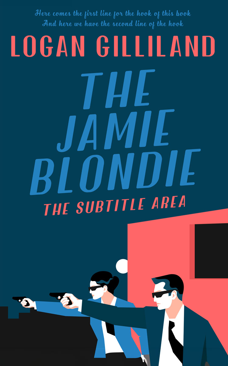 2D view of Premade Mystery & Thriller & Suspense Book Cover - Tarawera