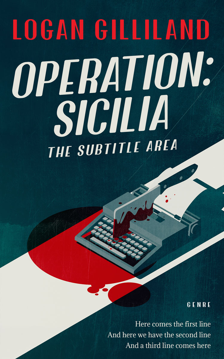 2D view of Premade Mystery & Thriller & Suspense Book Cover - Tiber #17907 | BookCoverZone*