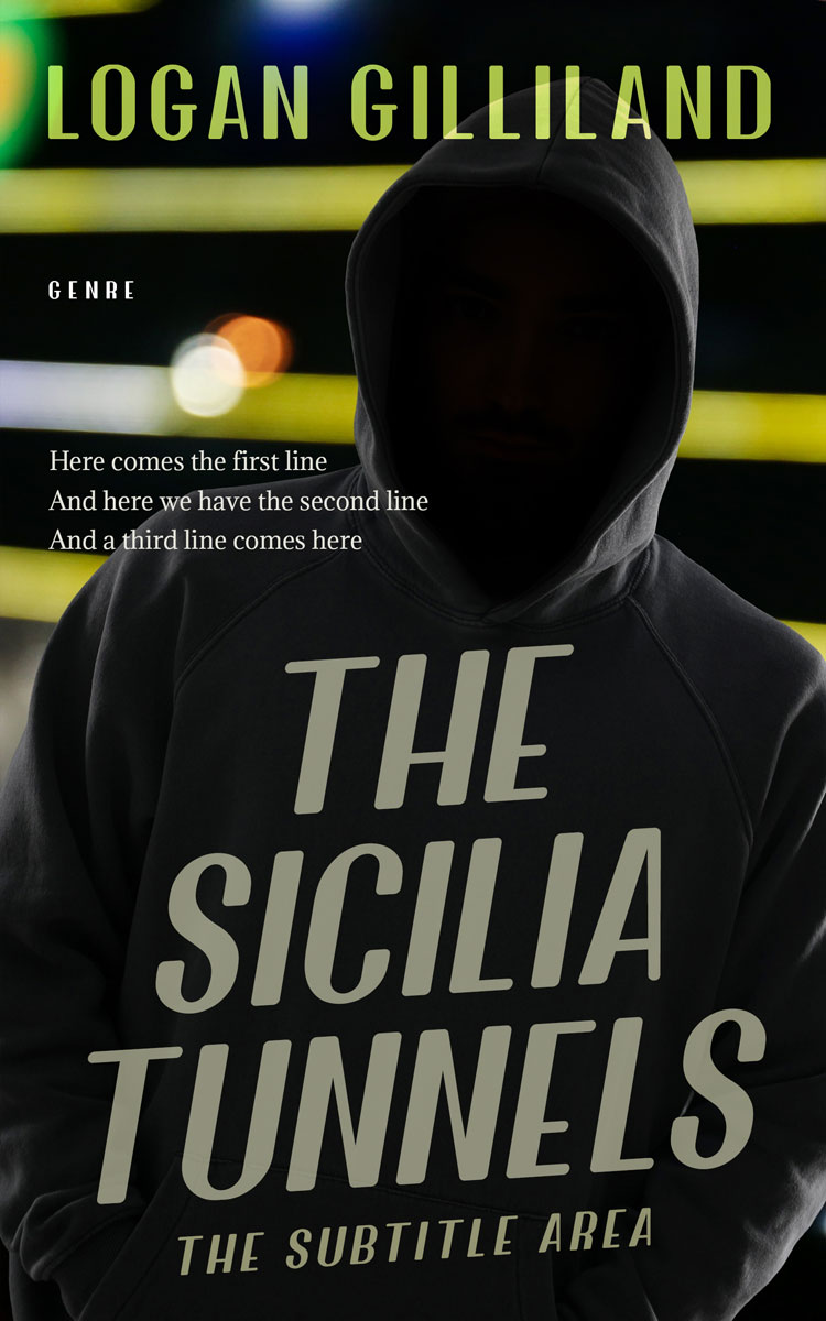 2D view of Premade Mystery & Thriller & Suspense Book Cover - Green Smoke #17911 | BookCoverZone*