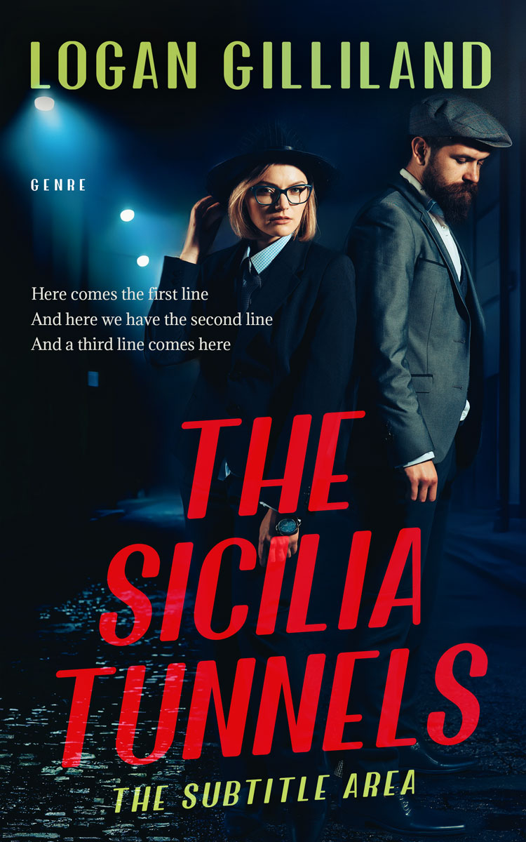 2D view of Premade Mystery & Thriller & Suspense Book Cover - Valencia #17912 | BookCoverZone*