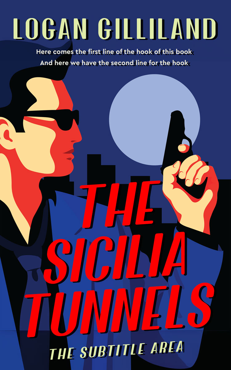 2D view of Premade Mystery & Thriller & Suspense Book Cover - Sunglo #17916 | BookCoverZone*